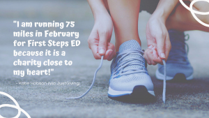 person tying shoelace of trainer